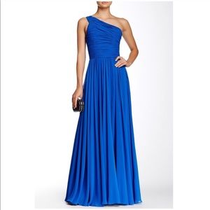 Halston Heritage Blue Gown